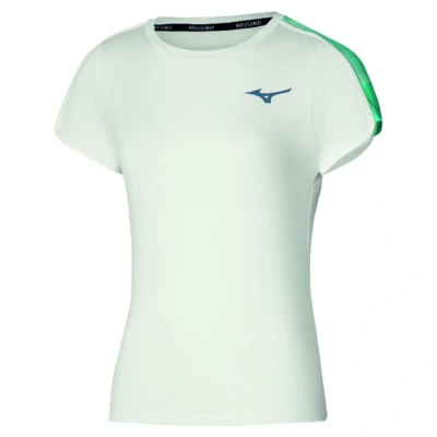 Image of Mizuno Frontier TEE Print Tshirt, Women&#039;s, Size: Small, White