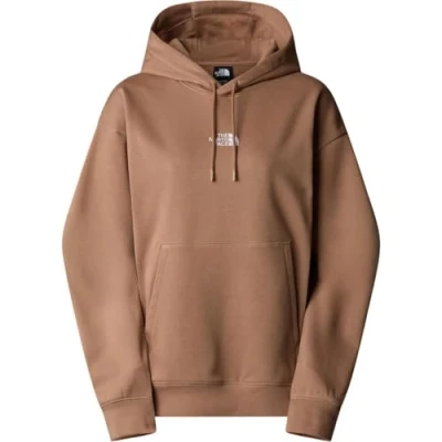 Image of The North Face Essential Oversize Hoodie Sweatshirt, Women&#039;s, Size: XXL, Latte