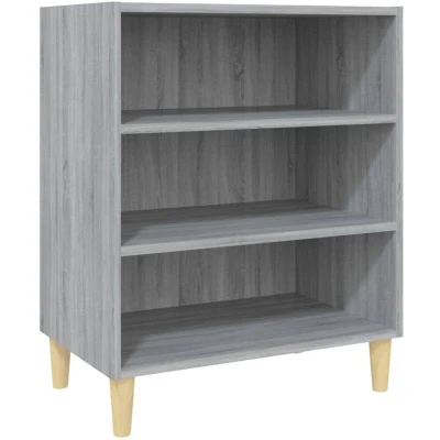 Image of vidaXL Sideboard Grey Sonoma 57x35x70 cm Engineered Wood
