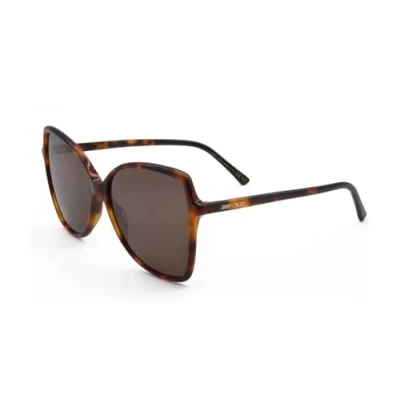 Image of Jimmy Choo FEDE/S 086 HAVANA 59/16/145 WOMAN Sunglasses