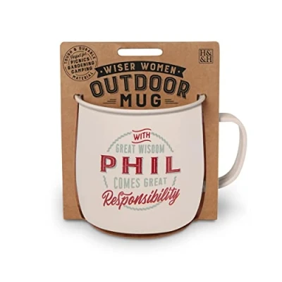 Image of History &amp; Heraldry Personalised Outdoor Mug (Phil)