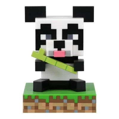 Image of Paladone Minecraft Officially Licensed Panda Free Standing Desk Light, Gaming Room Decor and Merchandise for Boys Girls, Nightlight Gift Accessory Playroom Bedroom
