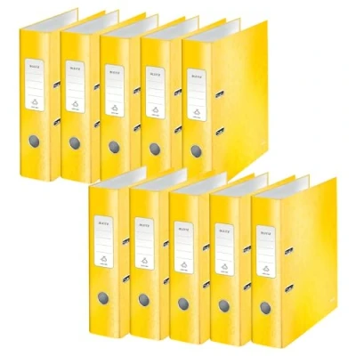 Image of Leitz 180 Wow La File A4 Ylw Pk10 LZ59453