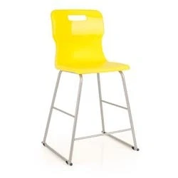 Image of Titan High Chair Size 5 610mm Seat Height Yellow T62 Y