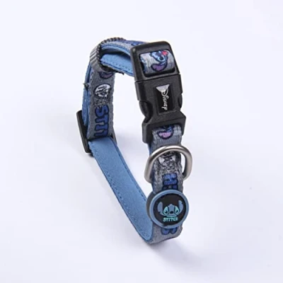 Image of CERDÁ LIFE&#039;S LITTLE MOMENTS STITCH Dog Collar (Medium/Large)
