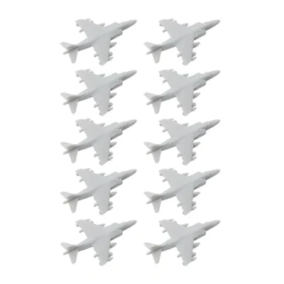 Image of 10PCS DIY Resin Model AV 8b Harrier Battle plane 1/2000 1/350 Scale Uncolored Miniature Airplane Military Model(1/350(40mm))