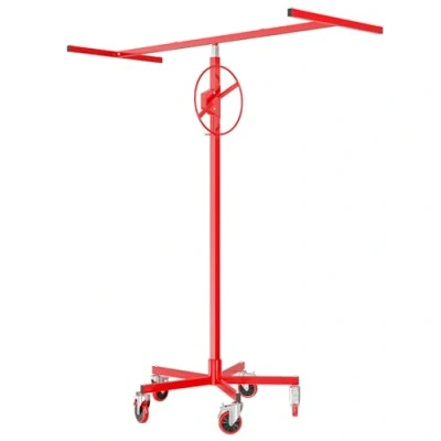 Image of Wiltec Drywall Lift and Sheetrock Lifter Panel Hoist up to 68kg Adjustable in Height 196 330cm
