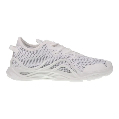 Image of ECCO Trainers, Women&#039;s, Size: 4 4.5, Bright white Textile