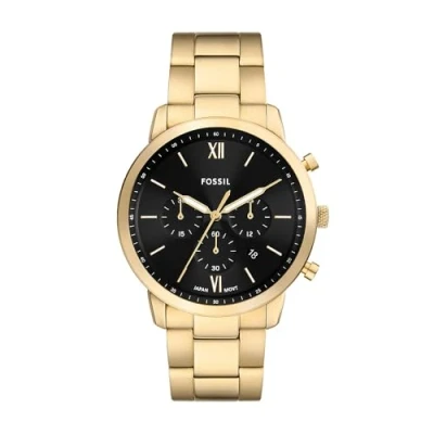 Image of Fossil Men&#039;s Analog Quartz Watch with Stainless Steel Strap FS6093