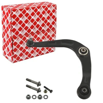 Image of 3520L7, 3520W0, 3520W0S1 Suspension Arm FEBI BILSTEIN 40791 with attachment material Front Axle Left, Lower Control Cast Steel