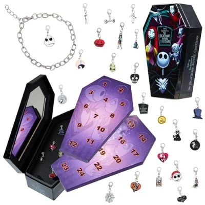 Image of Disney The Nightmare Before Christmas Jewellery Advent Calendar 2024 (Black Jewellery)