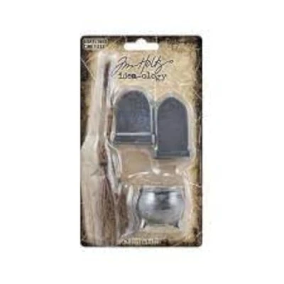 Image of Tim Holtz 2023 Halloween Idea ology, Graveyard