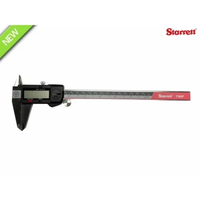 Image of Starrett Fractional Display Digital Verner Caliper 200mm