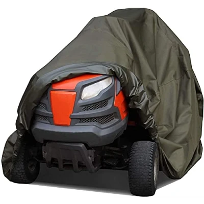 Image of XBSXP Waterproof Riding Lawn Mower Cover Durable, and Water Resistant for Your Ride On Garden Tractor Family Accessories (Color : XL)