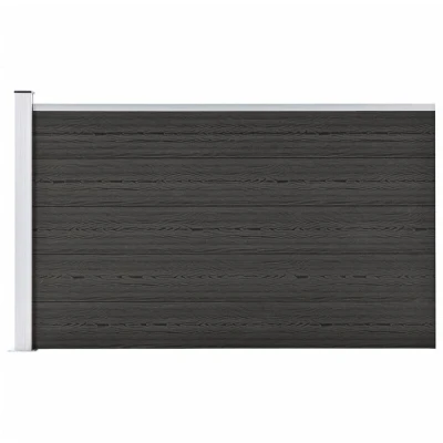 Image of vidaXL Garden Fence WPC 175x105 cm Grey