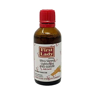 Image of First Lady Carrot Ultra Strong Skin Lightening Fade Pro Serum 60ml dark spot remover for face