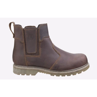 Image of Amblers Safety Mens Abingdon Dealer Boots Brown Size UK 9