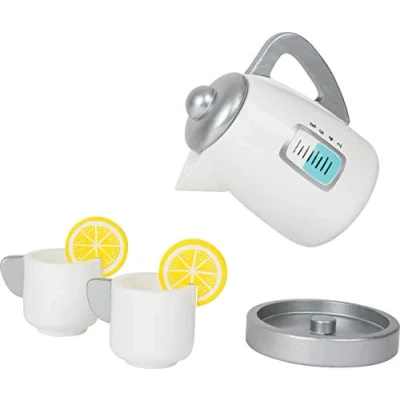 Image of Small Foot 11115 Tea Set with Wooden Kettle, Promotes Creative and Motor Skills, Especially for Children&#039;s Hands Toy, Multicolour