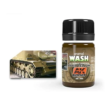 Image of AK Interactive Wash 35ml Dark Yellow