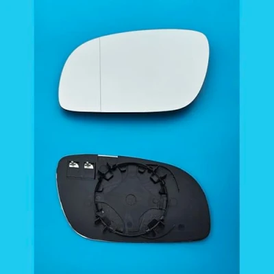 Image of Fits to VW TOURAN(2003 2009) Heated Base Wing Mirror Glass Left Hand Passenger Side