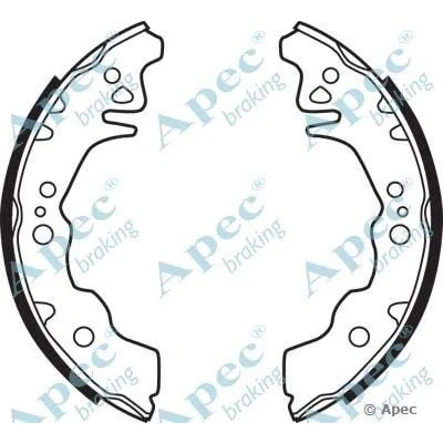 Image of APEC SHU761 Brake Shoes