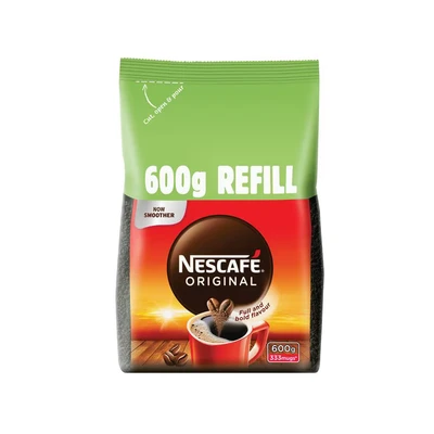 Image of Nescafe Original Instant Coffee 600G Refill 12315643