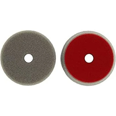 Image of ALCLEAR 50163H Car Polishing Sponges Hard for Rupes® Machine Diameter 163/150 x 30 mm Grey Set of 2 Pad Foam