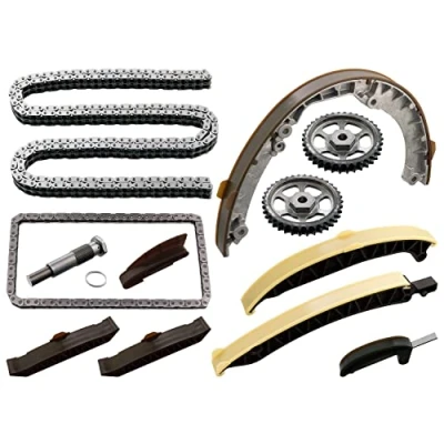 Image of 94810516902, 94810516902S2, 94810725200, 94810725200S2 Timing chain Kit FEBI BILSTEIN 171515 Duplex, Closed