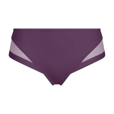 Image of DIM Women&#039;s Generous Classique x1 Briefs, Prune Ombrée, S