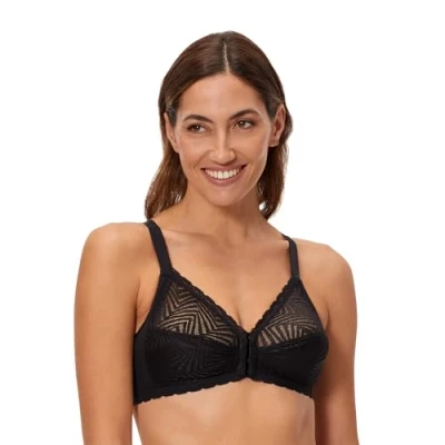Image of Playtex Bra Woman Ideal Posture Non Wire x1, Black, 38D