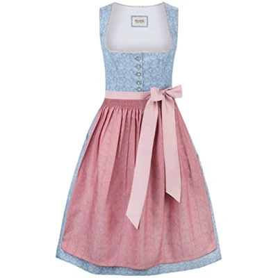 Image of Stockerpoint Women&#039;s Dirndl Zora Dress, lightblue, 16