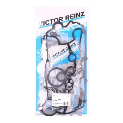 Image of 8AN110271, 8AN110271A, 8AN110271B, 8AN410271, 8DN110271 Full Gasket Set, engine REINZ 01 52425 04 with crankshaft seal, valve stem seals