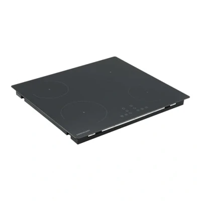 Image of Cookology CIH602 60cm Induction Hob 4 Zone Cooktop, Ceramic Glass, Touch Control, 9 Heat Settings, Child Lock and Auto Switch Off In Black