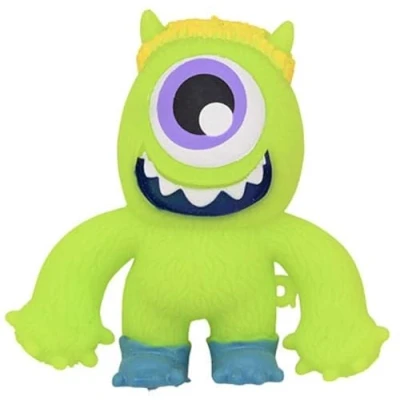 Image of Play friendly Monster Squishy, Squeeze, Stress Ball, One Eye Fidget (Green)