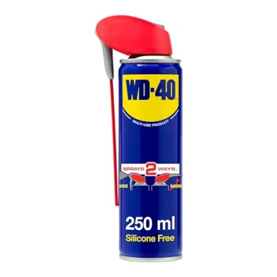 Image of WD 40 Multi Use Spray Lubricant Smart Straw 250ml: Your Compact Household Essential for Precise Lubrication and Protection Around the Home
