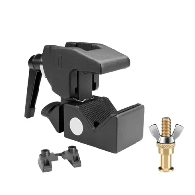 Image of Adam Hall Accessories SUPER Clamp MK2 SET 1 Universal Hook with Clamping Lever + SS018 Bolt