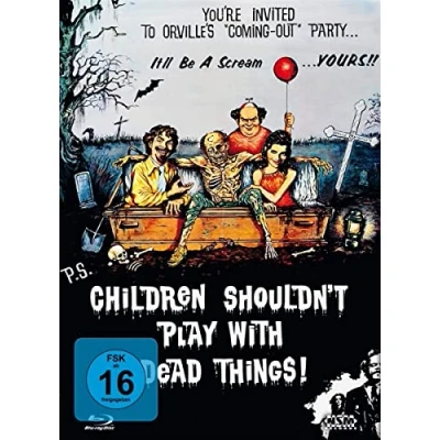 Image of Children Shouldn&#039;t Play with Dead Things [Blu Ray+DVD] Uncut Auf 333 limitiertes Mediabook Cover A [ Collector&#039;s Edition] [Import]