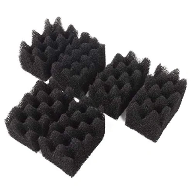 Image of LTWHOME Compatible with Bio Foam Filter Pads Fit For Fluval 304/305/306/404/405/406 (Pack of 6)