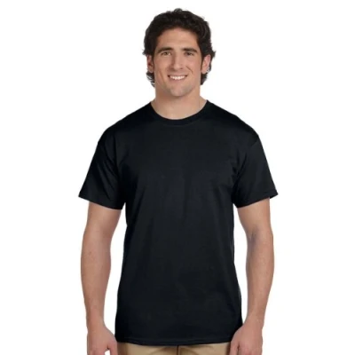 Image of Gildan Mens Ultra Cotton Short Sleeve T Shirt (3XL) (Black)