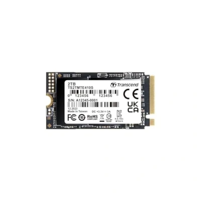 Image of Transcend M.2 NVMe SSD 2TB 2242 PCIe Gen4x4 Max Read: 5,000MB/s Write: 4,300MB/s M Key TS2TMTE410S