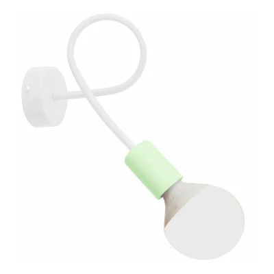 Image of Helam Oxford Wall Lamp White, Minth 25cm