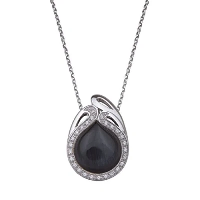 Image of Orphelia WoMens 925 Sterling Silver Pendant with Chain ZH 4568 One Size