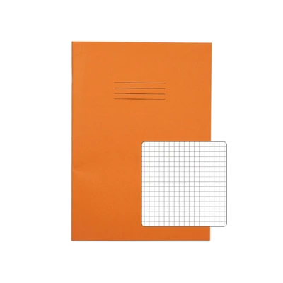 Image of Rhino Exercise Book 80 Page S5 A4 Orange (Pack of 50) VEX668 525 6