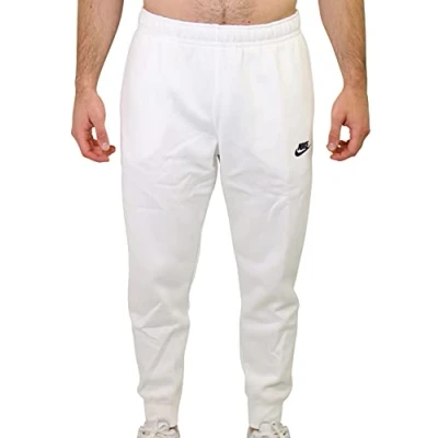 Image of Nike Sportswear CLUB JGGR Tracksuit bottoms, Men&#039;s, Size: Medium, White/white/black