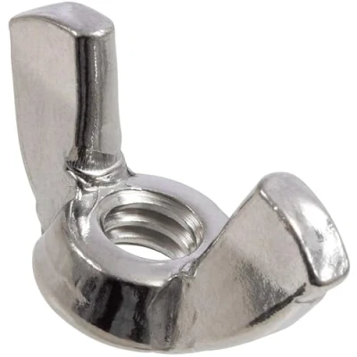 Image of M10 Wing Nuts (Pack of: 2) DIN 315 (American) Zinc Plated DIYUK