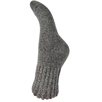 Image of JOYA Luxurious Wool Blend Thick Socks UK 4 7 EU 36 40 Dark Grey