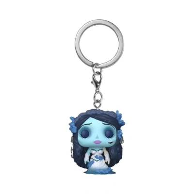Image of Funko Pop! Keychain: the Corpse Bride Emily Novelty Keyring Collectable Mini Figure Stocking Filler Gift Idea Official Merchandise Movies Fans Backpack Decor