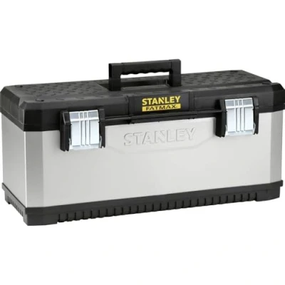 Image of Stanley Metal Plastic Toolbox 66cm (26in)