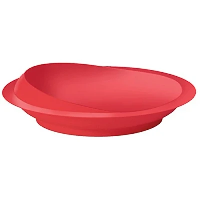 Image of Aidapt Large Scoop Plate Eating Aid With Suction Base For Elderly and Disabled Users Limited Dexterity