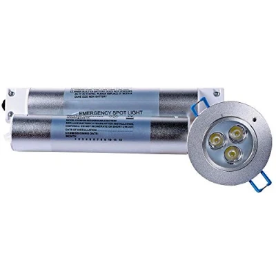 Image of Pro Elec PEL00582 3W LED E mergency Spotlight, maintained